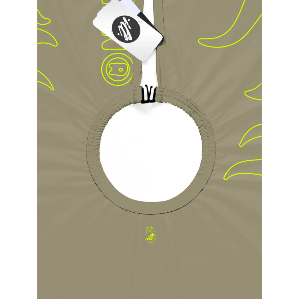 illuzien Light Olive Volt Outline Flames PRO Cape