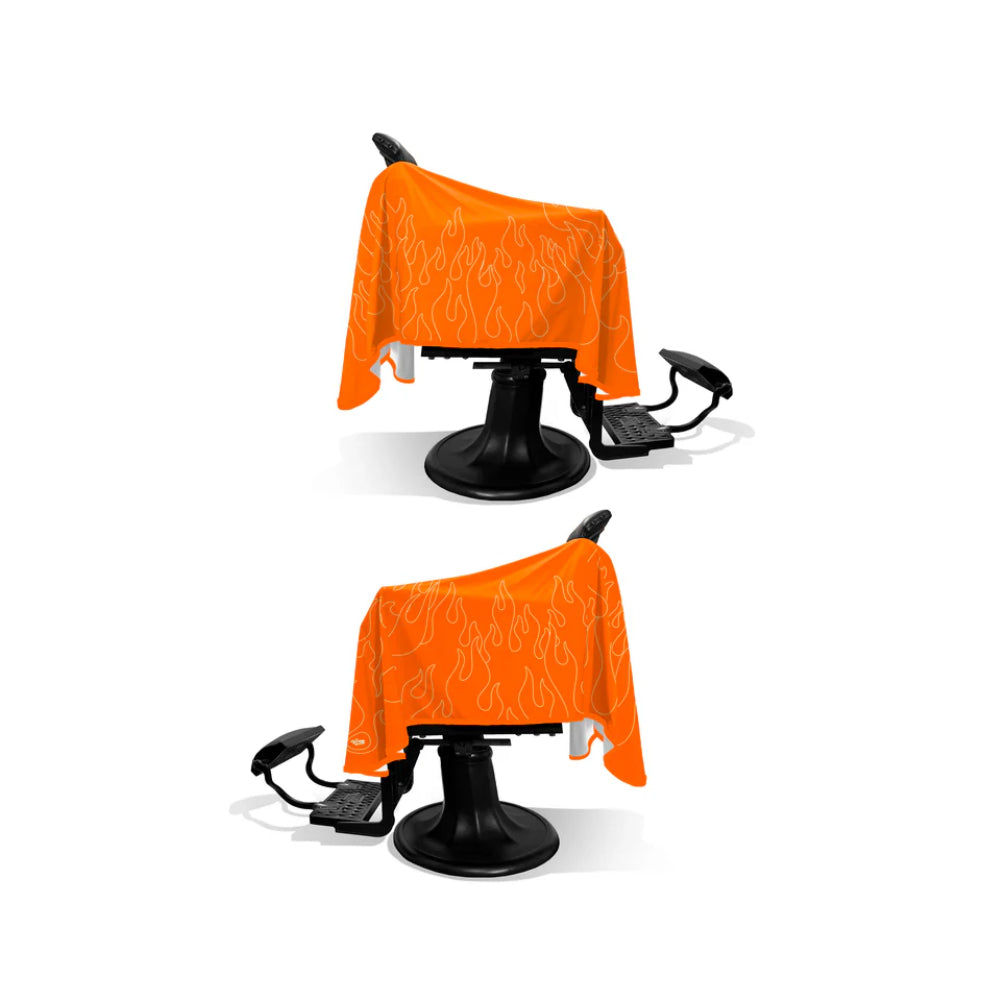 illuzien Orange Sail Outline Flames PRO Cape