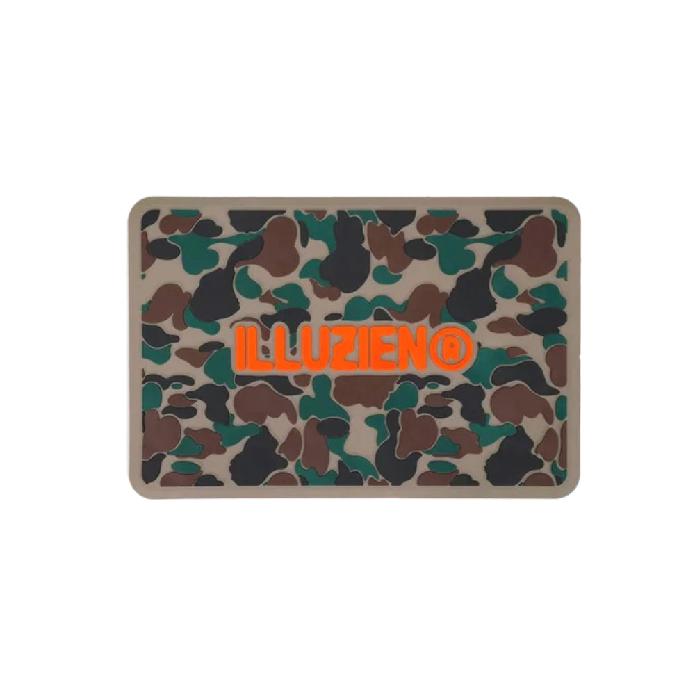 illuzien Beef & Broccoli Safari Camo Station Mat