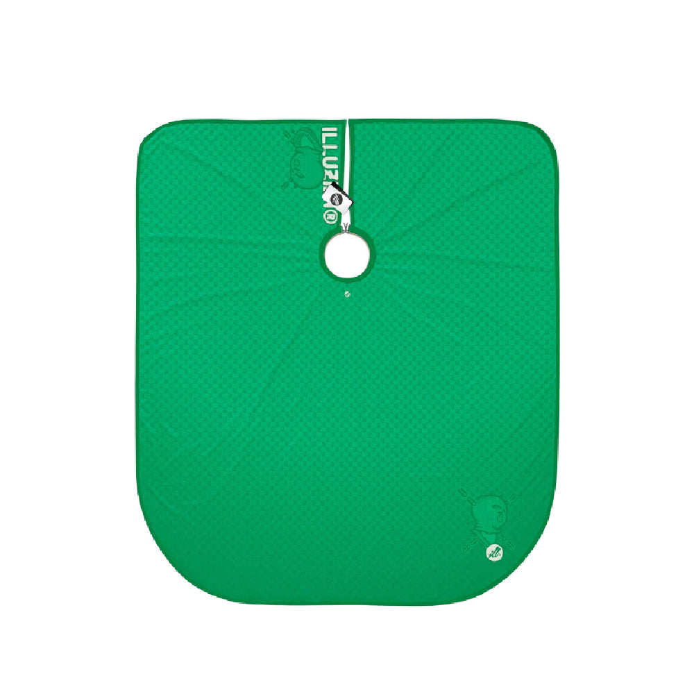 illuzien Green Ski Mask PRO Cape