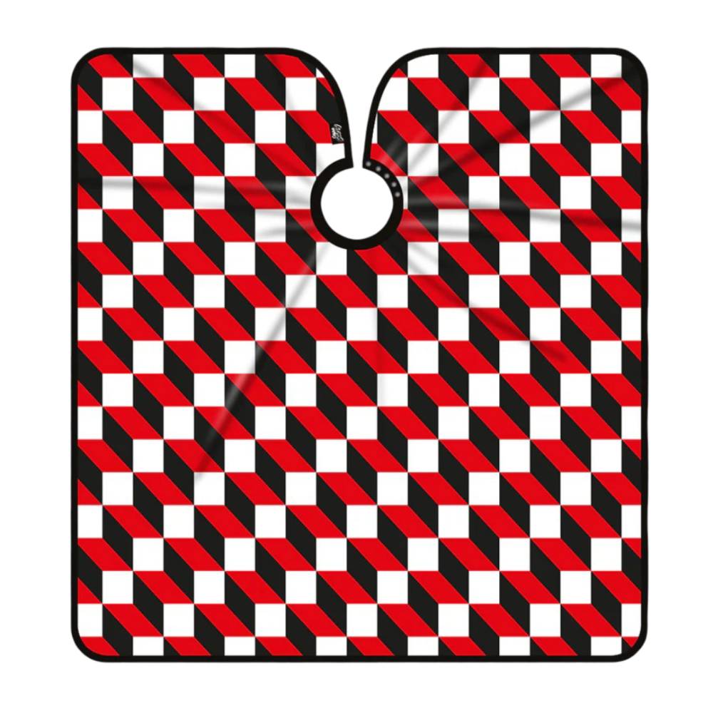 Cape Gang Red 3D Cube Cape