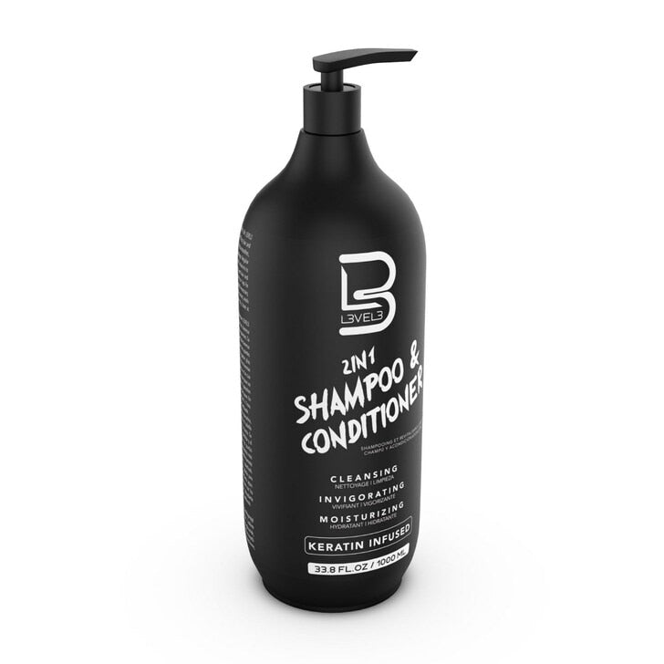 L3VEL3 2-in-1 Shampoo & Conditioner 1000ml