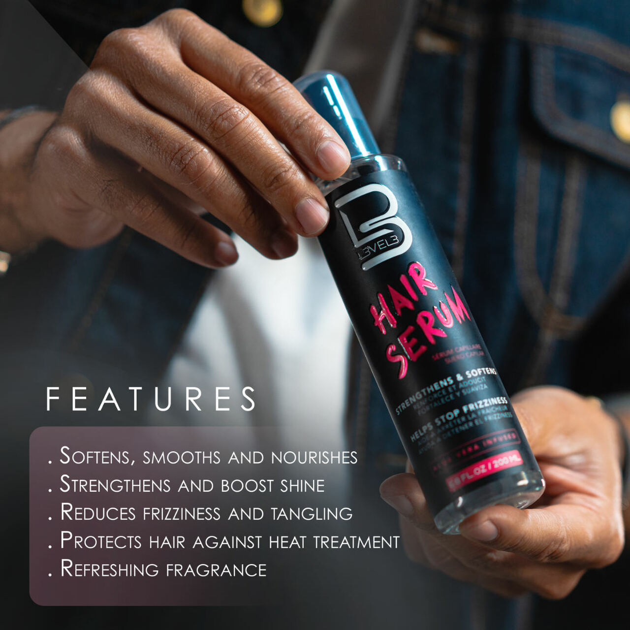 L3VEL3 Hair Serum 200ml