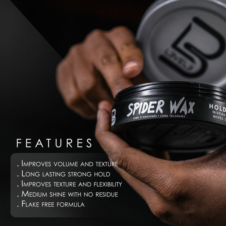 L3VEL3 Spider Wax Fiber Texture Wax 150ml