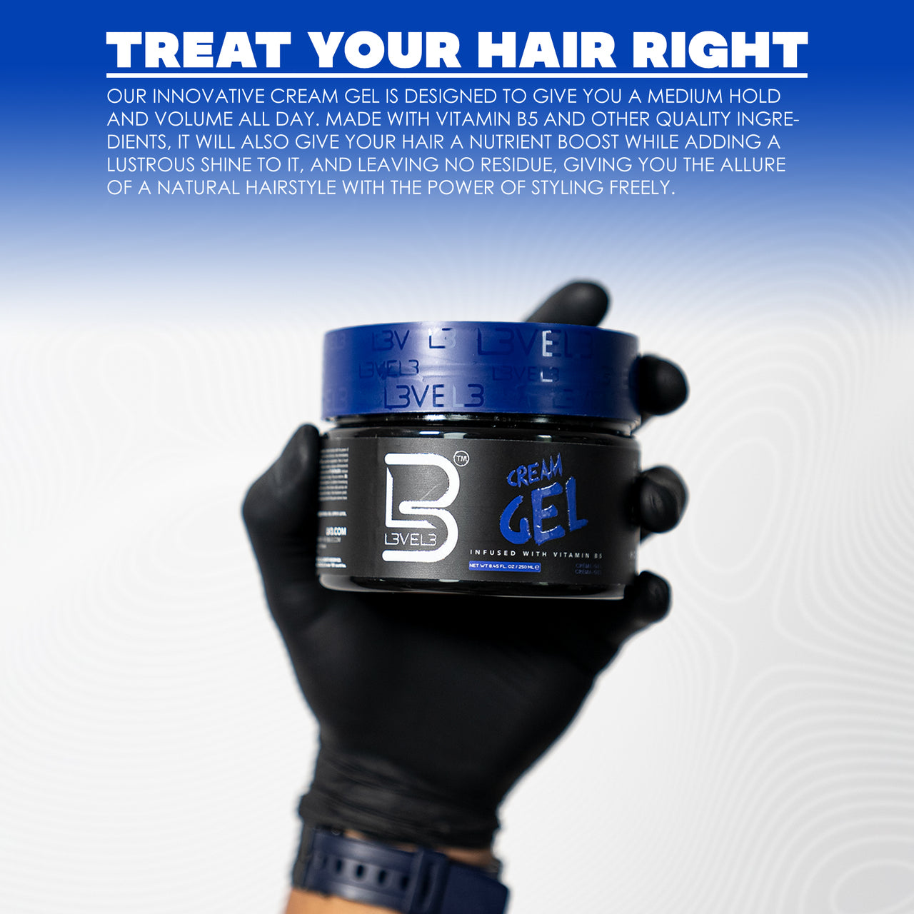 L3VEL3 Cream Gel 1000ml