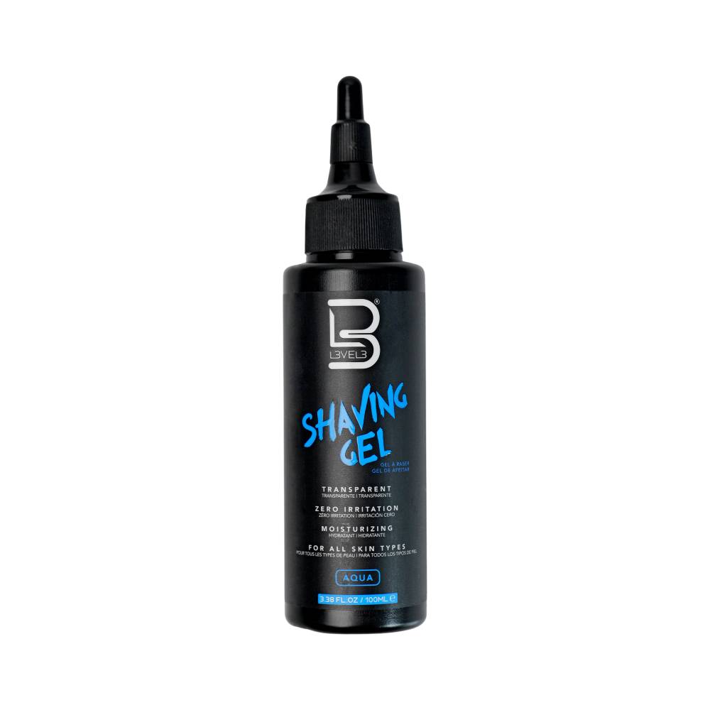 L3VEL3 Transparent Shaving Gel Aqua 100ml