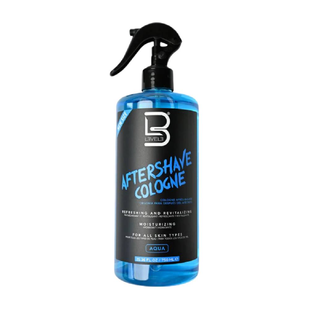 L3VEL3 After Shave Spray Cologne Aqua 750ml