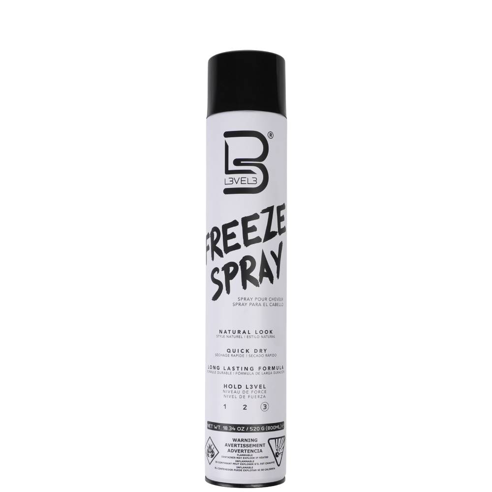 L3VEL3 Freeze Hair Spray 800ml