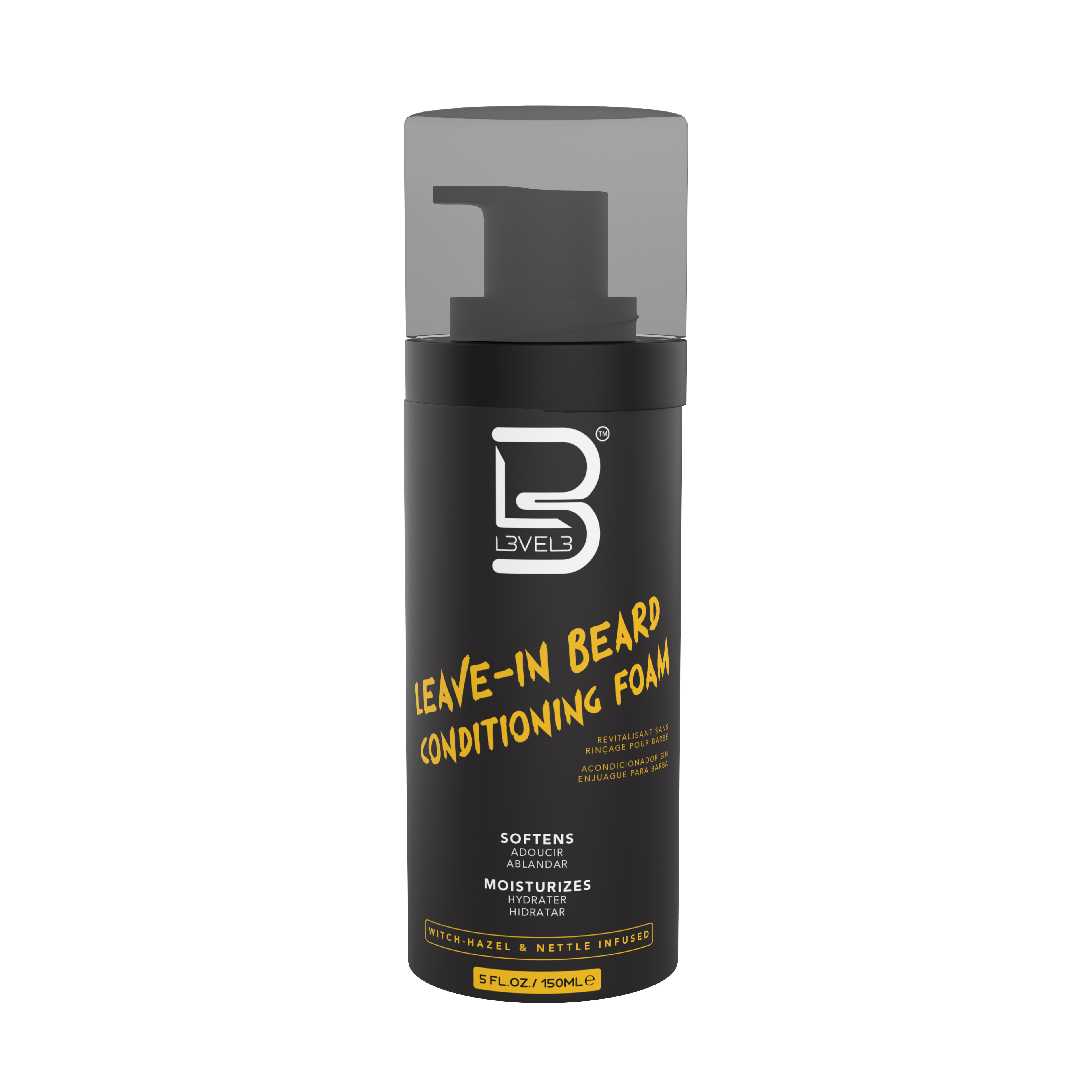 L3VEL3 Leave-in Beard Conditioning Foam 150ml