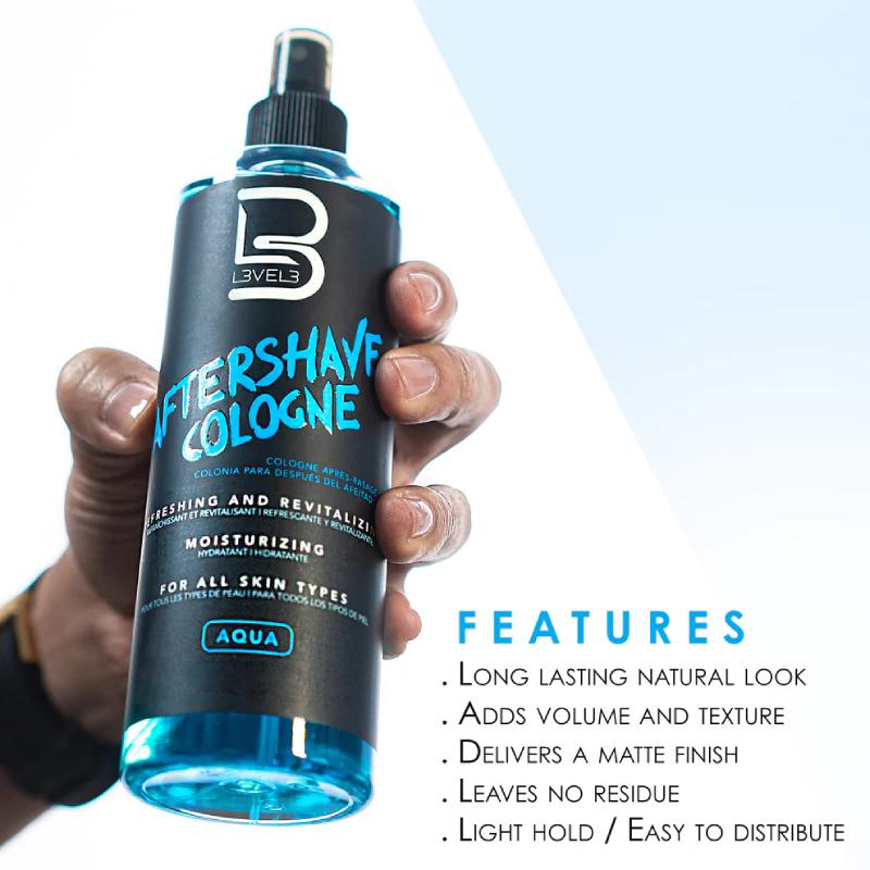 L3VEL3 After Shave Spray Cologne Aqua 100ml