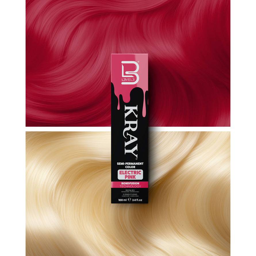 L3VEL3 KRAY Semi Permanent Hair Color 100ml