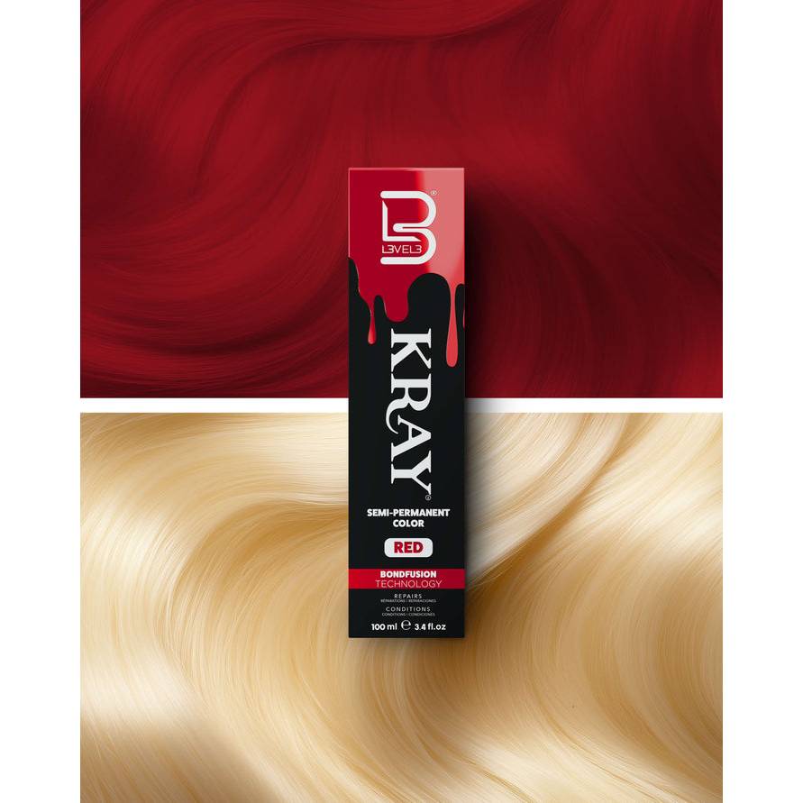 L3VEL3 KRAY Semi Permanent Hair Color 100ml