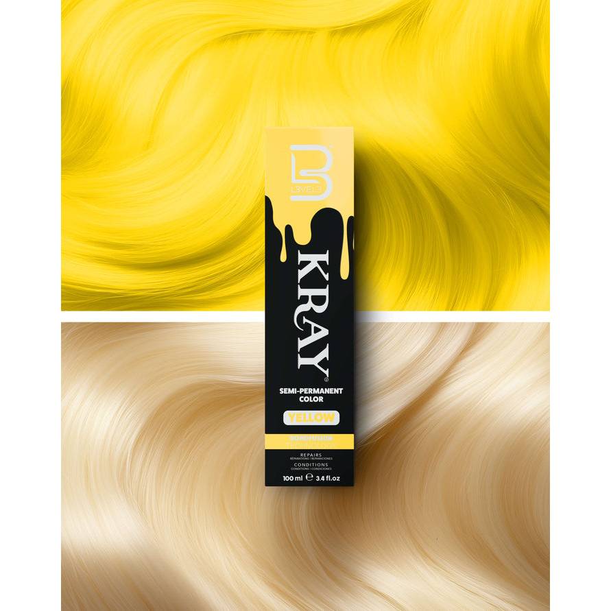 L3VEL3 KRAY Semi Permanent Hair Color 100ml