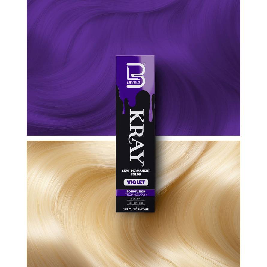 L3VEL3 KRAY Semi Permanent Hair Color 100ml