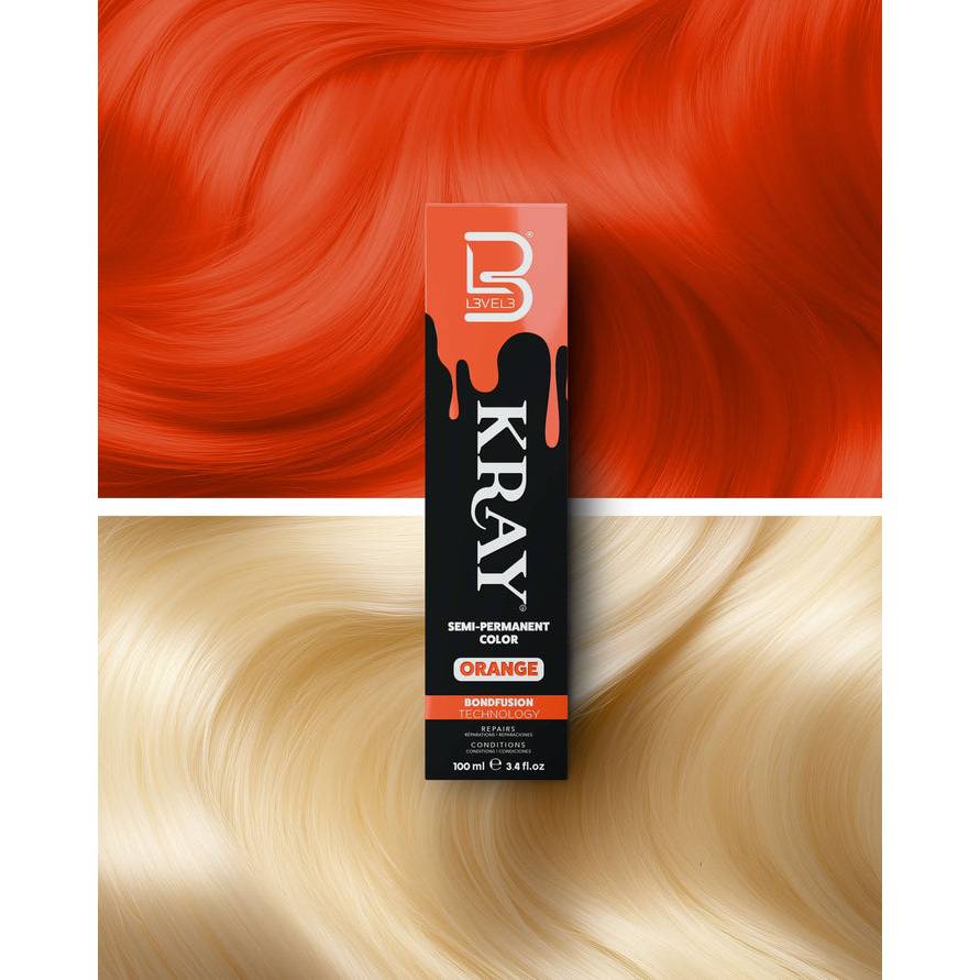 L3VEL3 KRAY Semi Permanent Hair Color 100ml