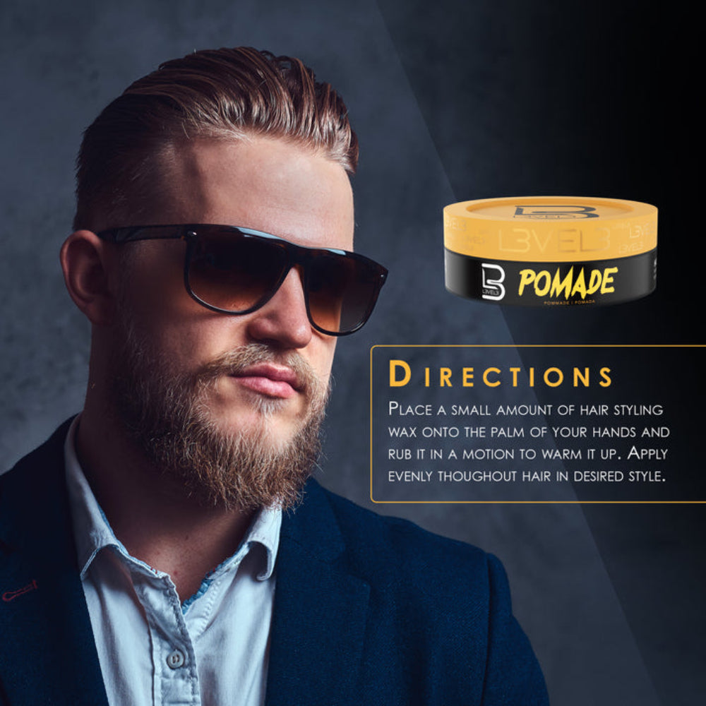 L3VEL3 Hair Styling Pomade 100ml