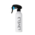 L3VEL3 Rubberized Spray Bottle White