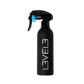 L3VEL3 Rubberized Spray Bottle Black