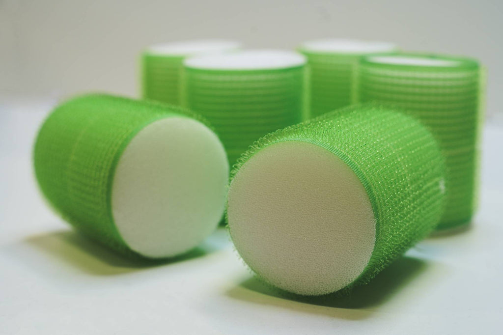 Hair Theory Sleep In Hair Rollers Green 48mm