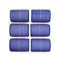 Head Gear Cling Hair Rollers - Blue 40mm (6)