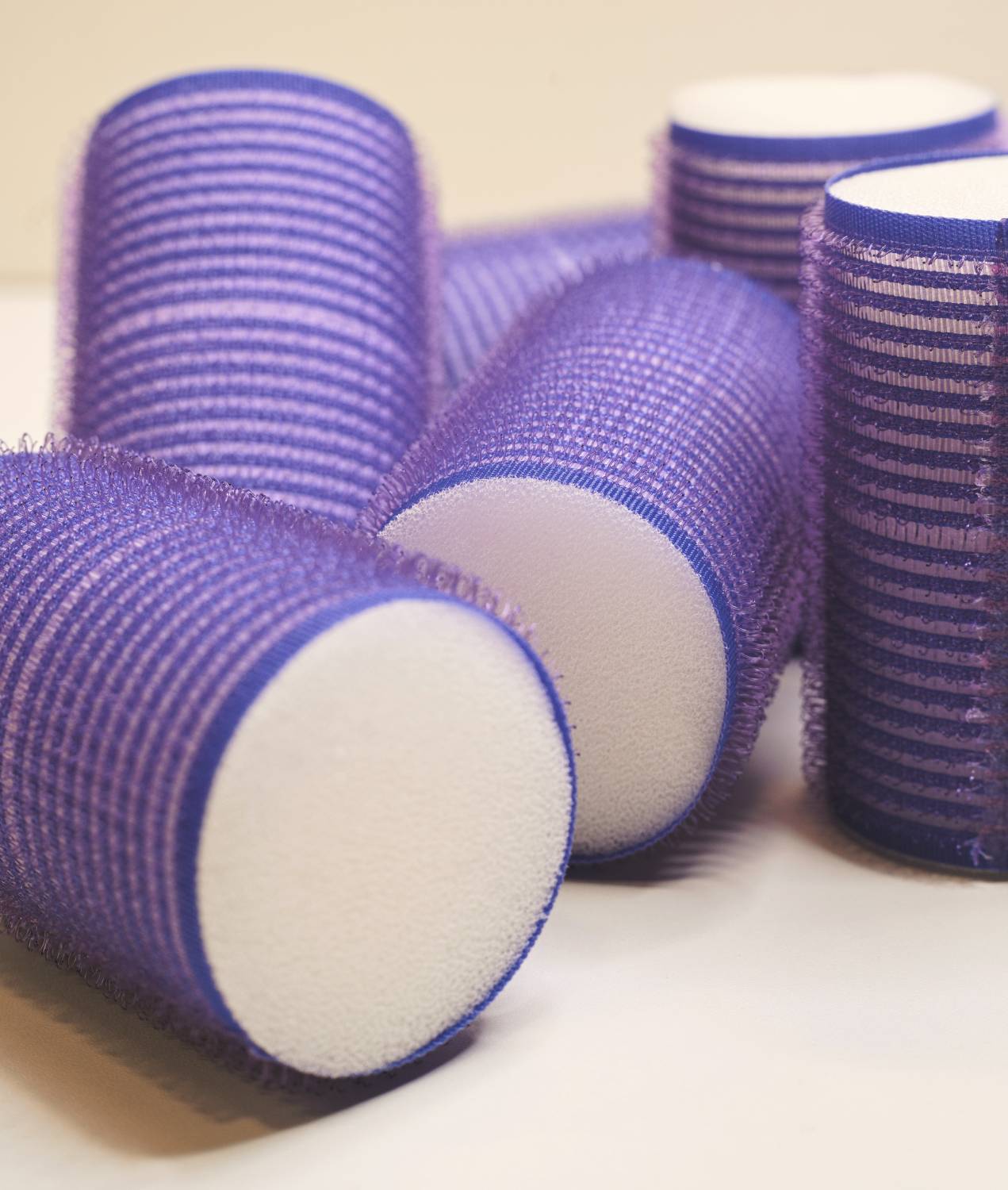 Hair Theory Sleep In Hair Rollers Blue 40mm