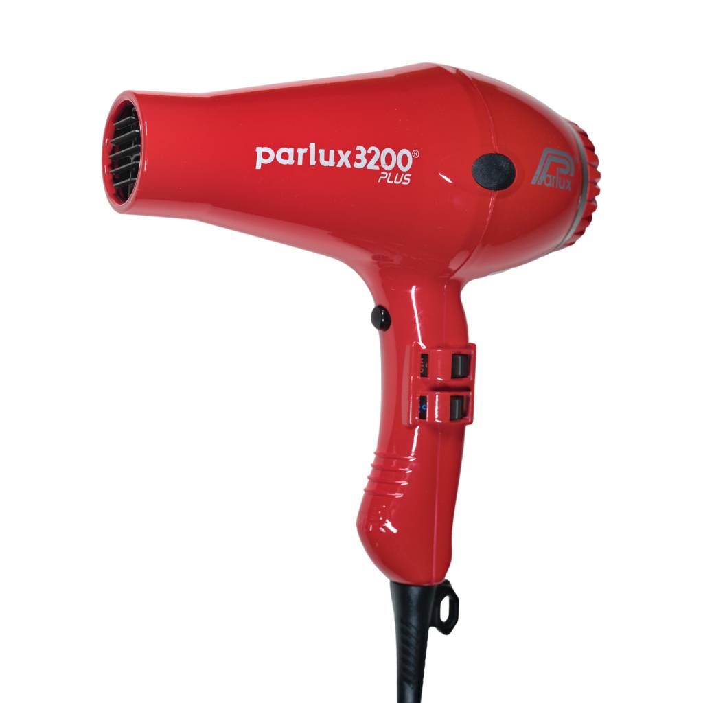 Parlux 3200 Plus Hairdryer Red