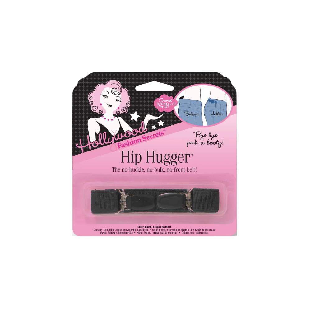 Hollywood Fashion Secrets Hip Hugger Black