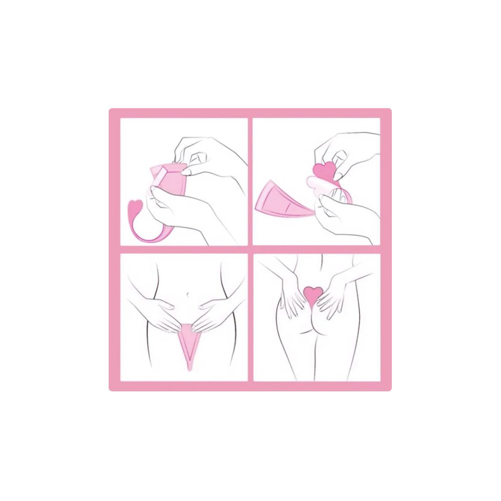 Hollywood Fashion Secrets Skip The Line Adhesive Thong M-L