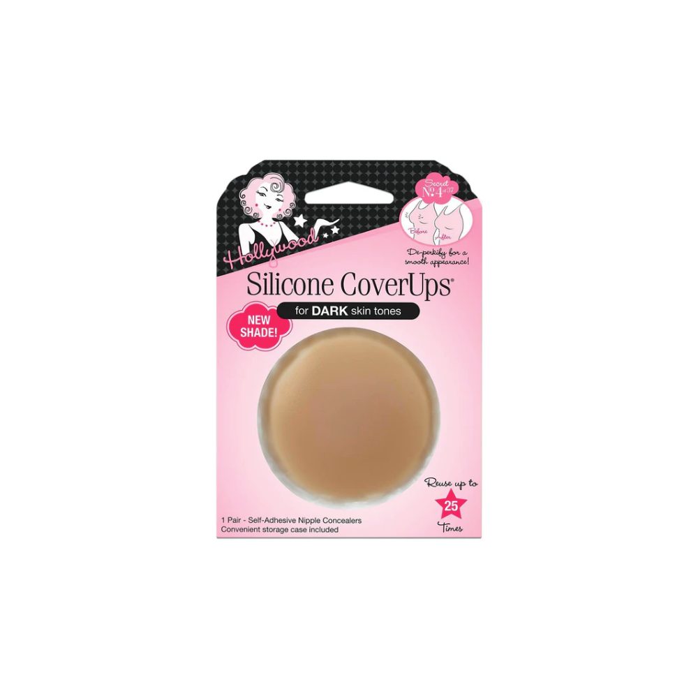 Hollywood Fashion Secrets Silicone Cover Ups Dark Size 1