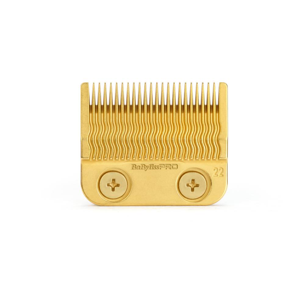 BaByliss Pro Gold Titanium Metal Injection Molded Fade Blade for FXONE Clipper