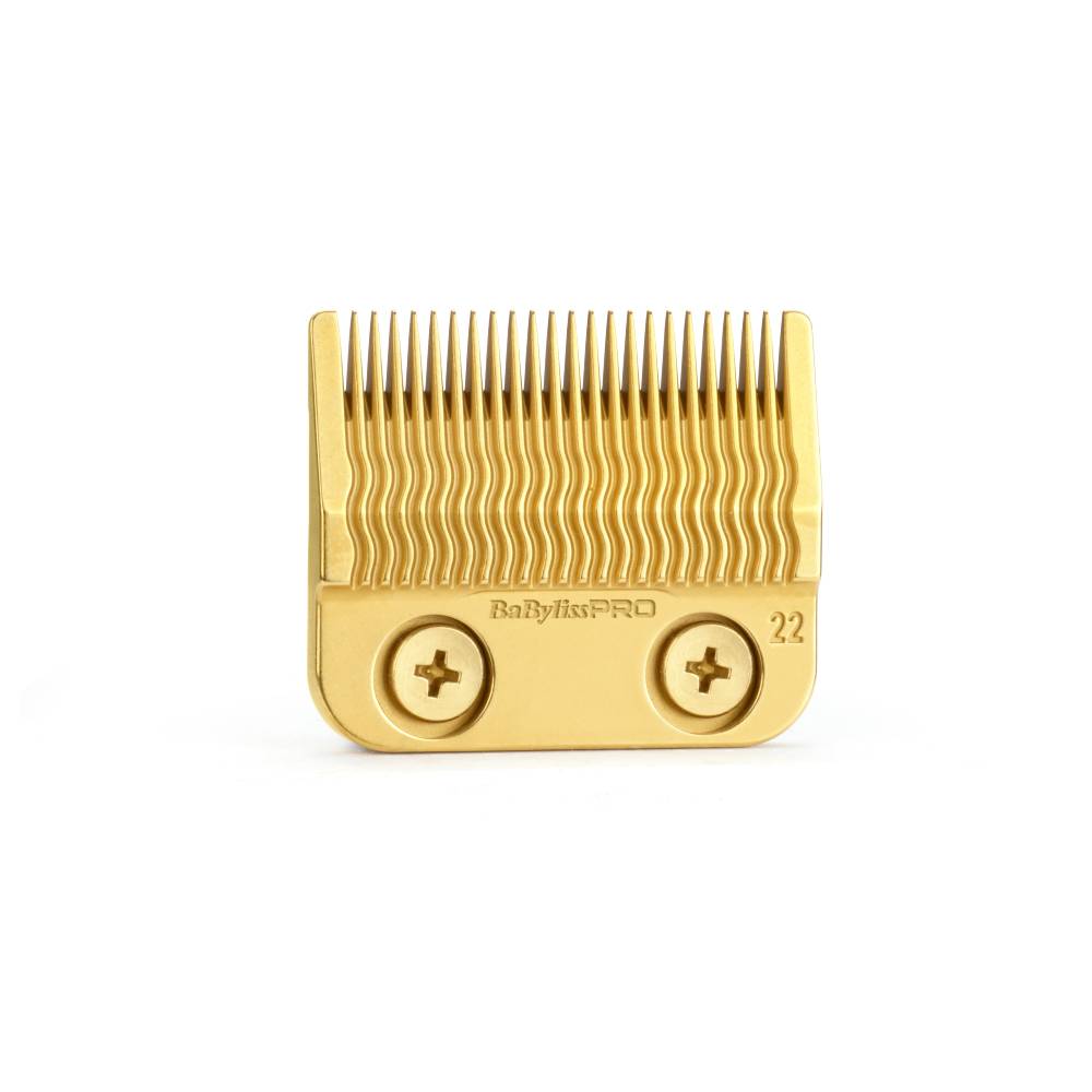 BaByliss Pro Gold Titanium Metal Injection Molded Fade Blade for FXONE Clipper