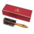 Kent Handmade Satinwood Pure Bristle Half Round Hairbrush
