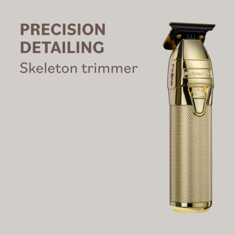 BaByliss Pro FXONE Skeleton Trimmer Gold