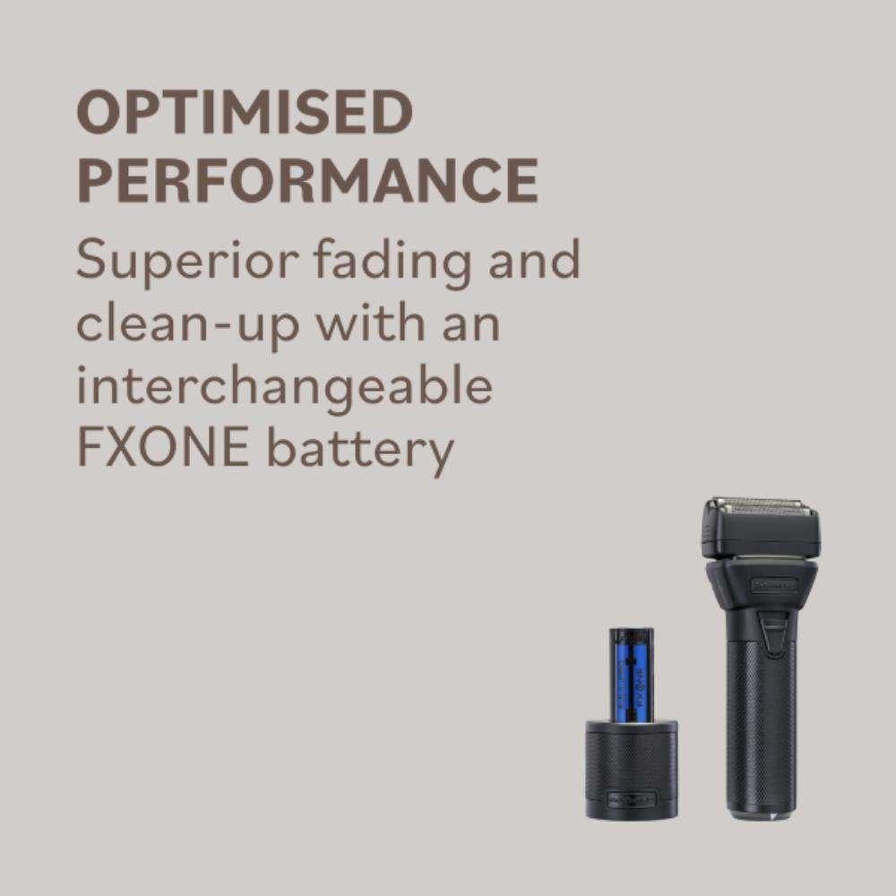 BaByliss Pro FXONE Double Foil Shaver Matte Black