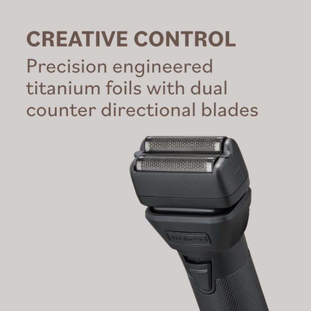 BaByliss Pro FXONE Double Foil Shaver Matte Black