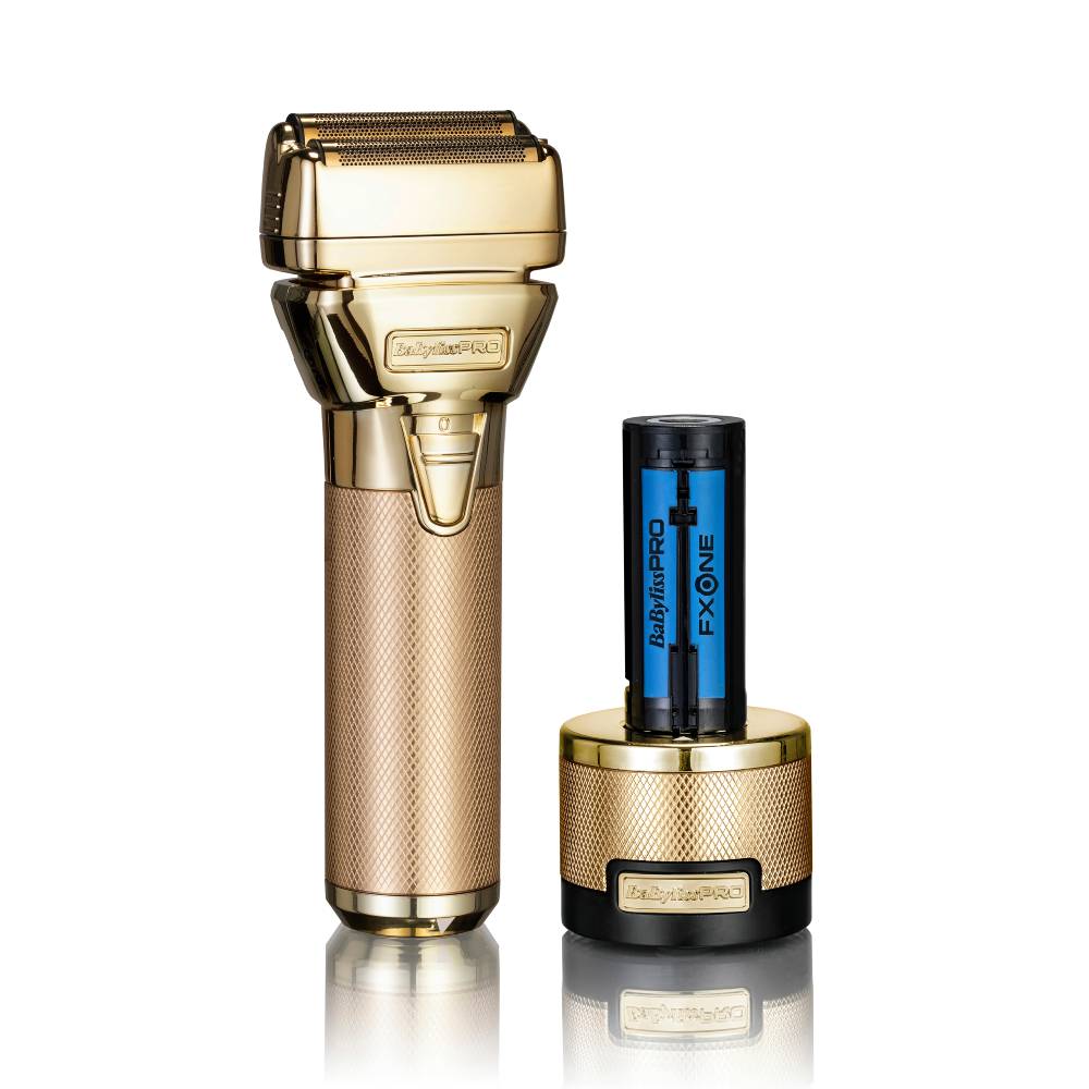 BaByliss Pro FXONE Double Foil Shaver Gold