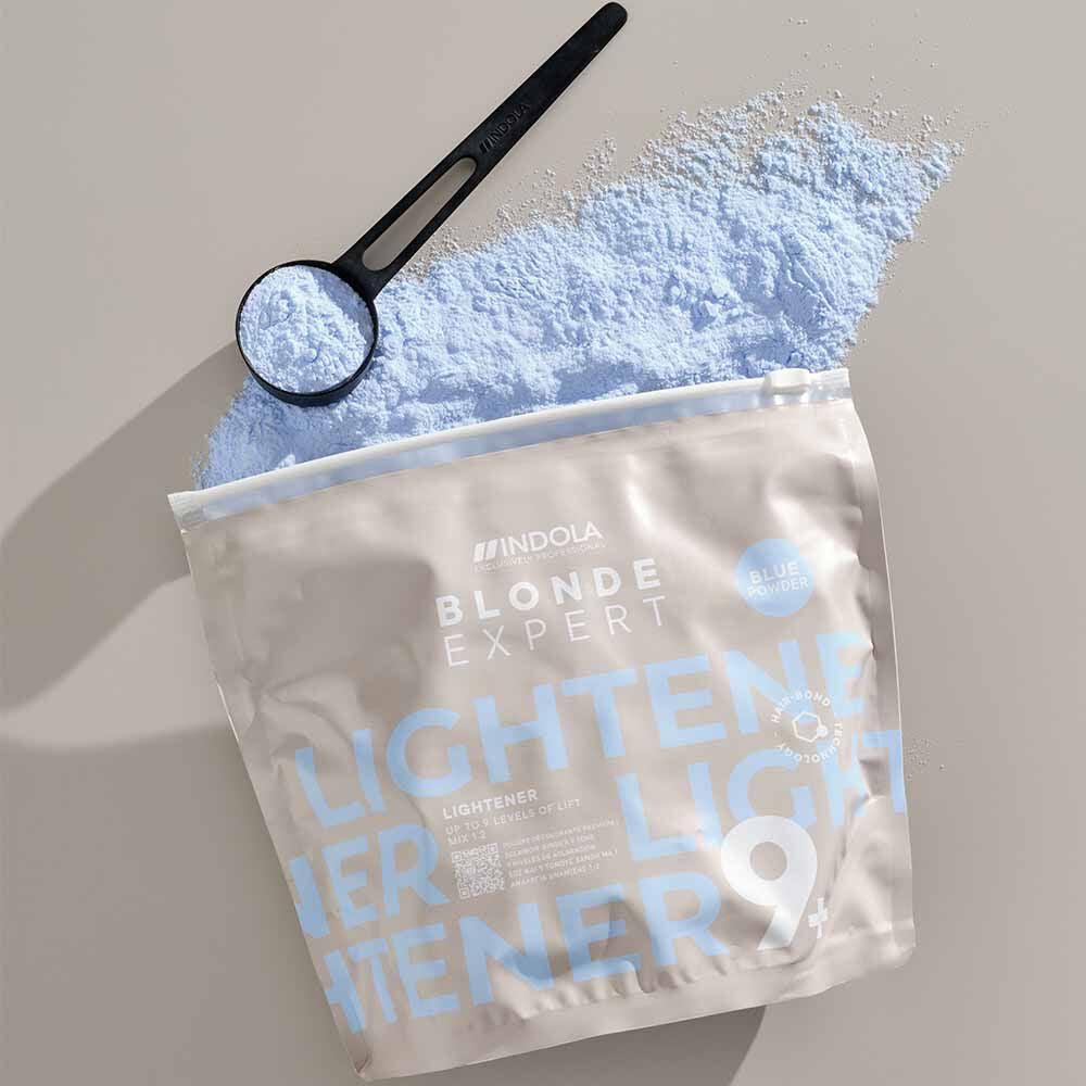 Indola Blonde Expert Blue Bleaching Powder Lightener 9+ Pouch 450g
