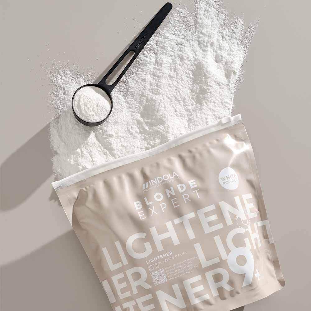 Indola Blonde Expert White Bleaching Powder Lightener 9+ Pouch 450g