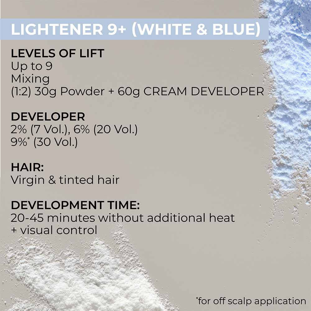 Indola Blonde Expert Blue Bleaching Powder Lightener 9+ Pouch 450g