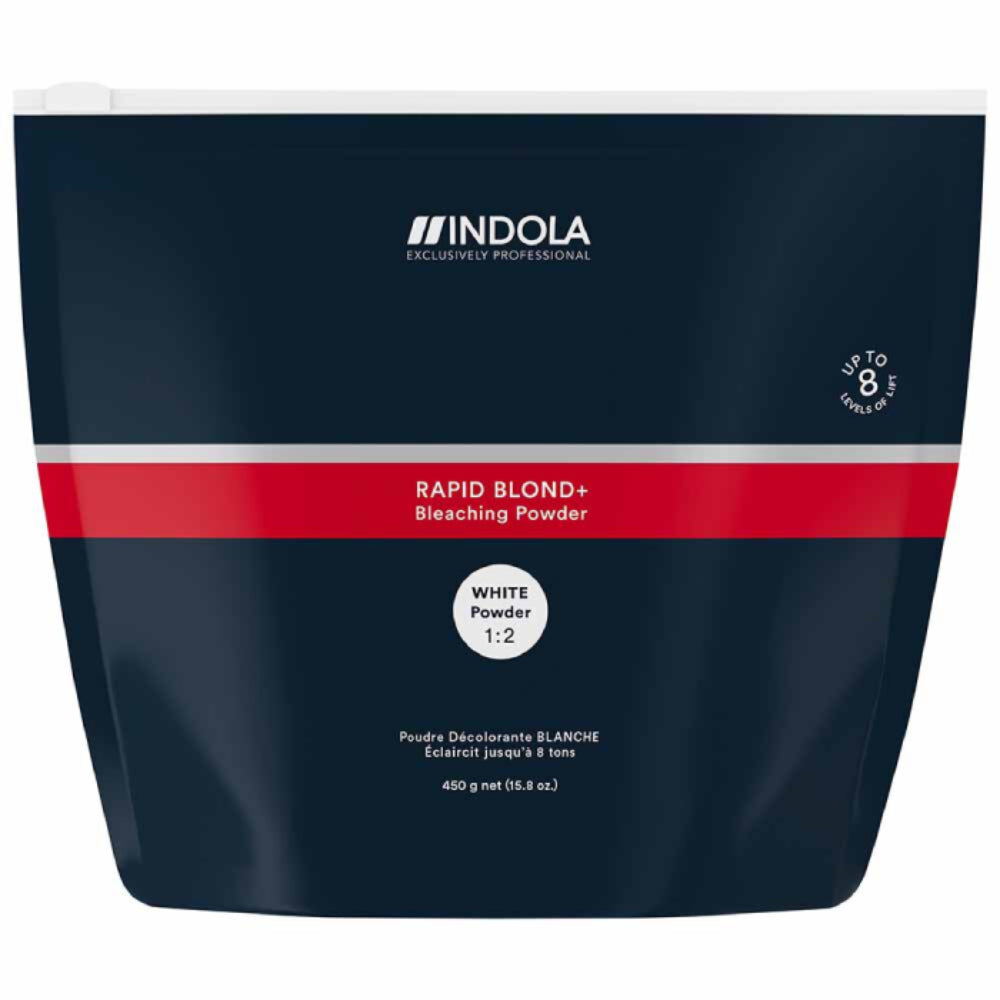 Indola Profession Rapid Blonde+ White Bleaching Powder Dust Free Pouch 450g