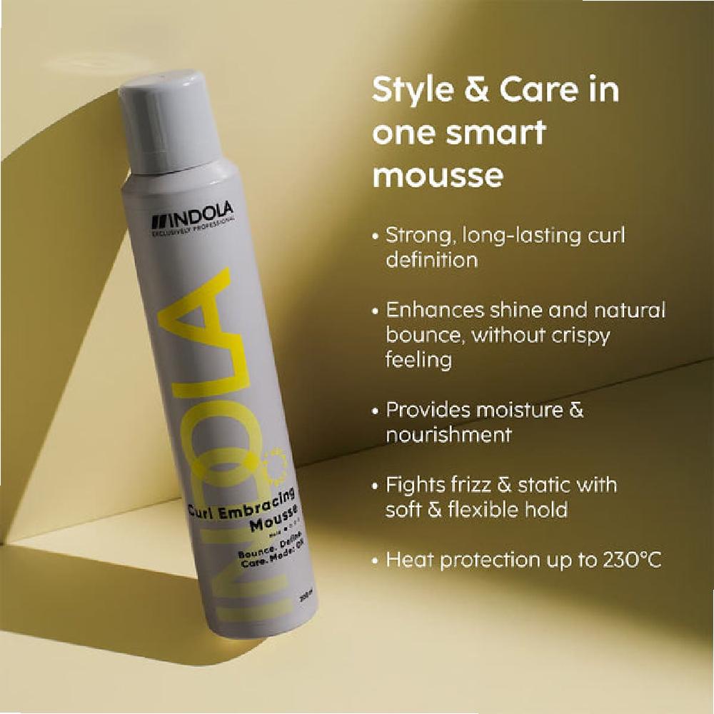 Indola Curl Embracing Mousse 200ml