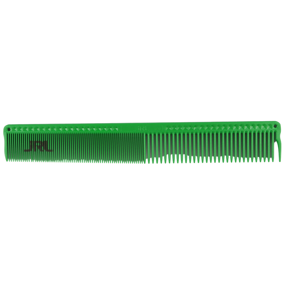 JRL Fine Cutting Comb J304 7.4" Green