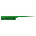 JRL Fine Teeth Tail Comb J101 8.5" Green