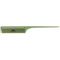 JRL Fine Teeth Tail Comb J101 8.5" Light Green