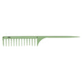 JRL Fine Teeth Tail Comb J104 9.8" Light Green