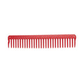 JRL Fine Teeth Tail Comb J104 9.8" Red