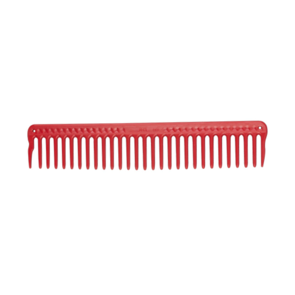 JRL Fine Teeth Tail Comb J104 9.8" Red