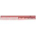 JRL Long Round Tooth Cutting Comb J306 9" Pink
