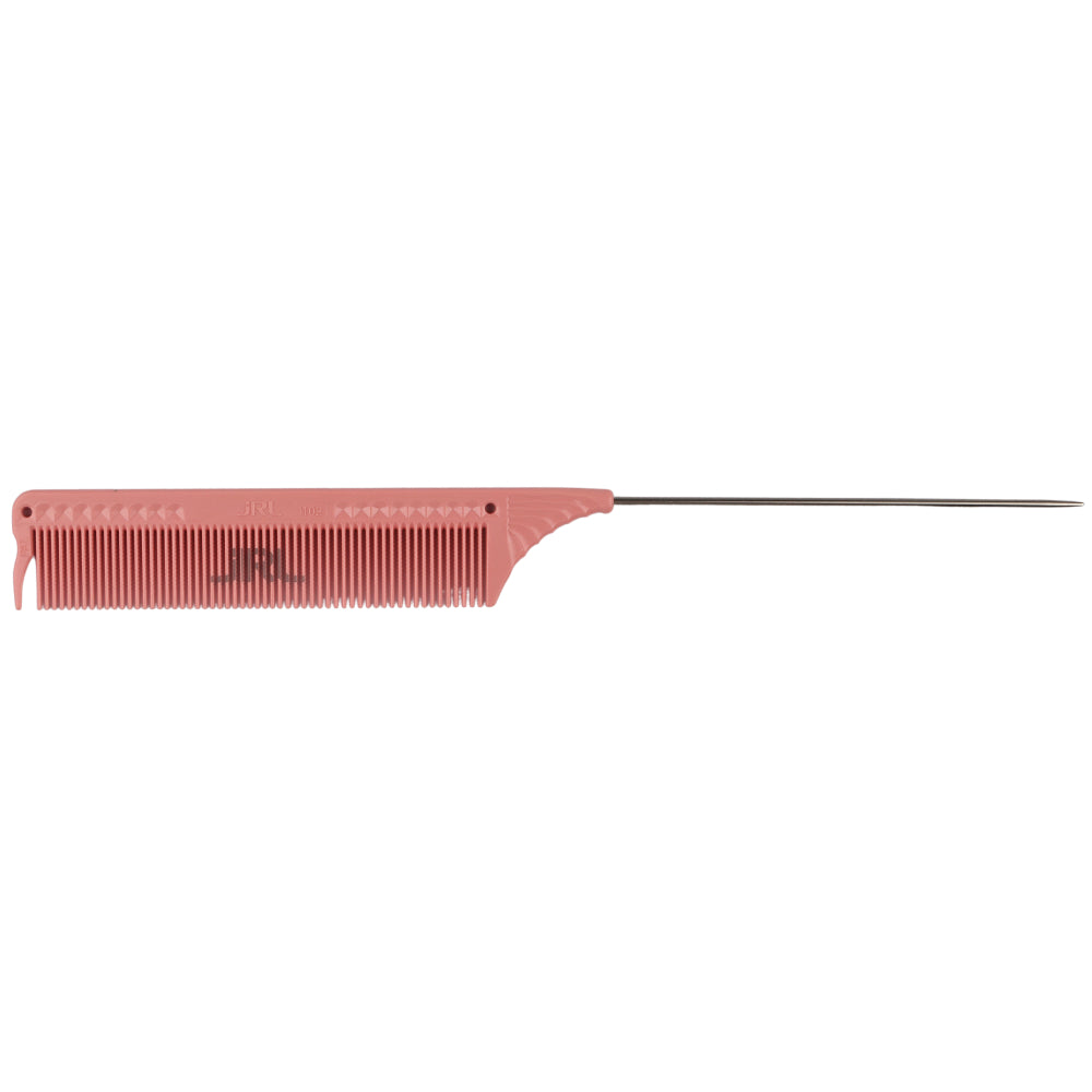 JRL Pin Tail Comb J102 8.8" Pink
