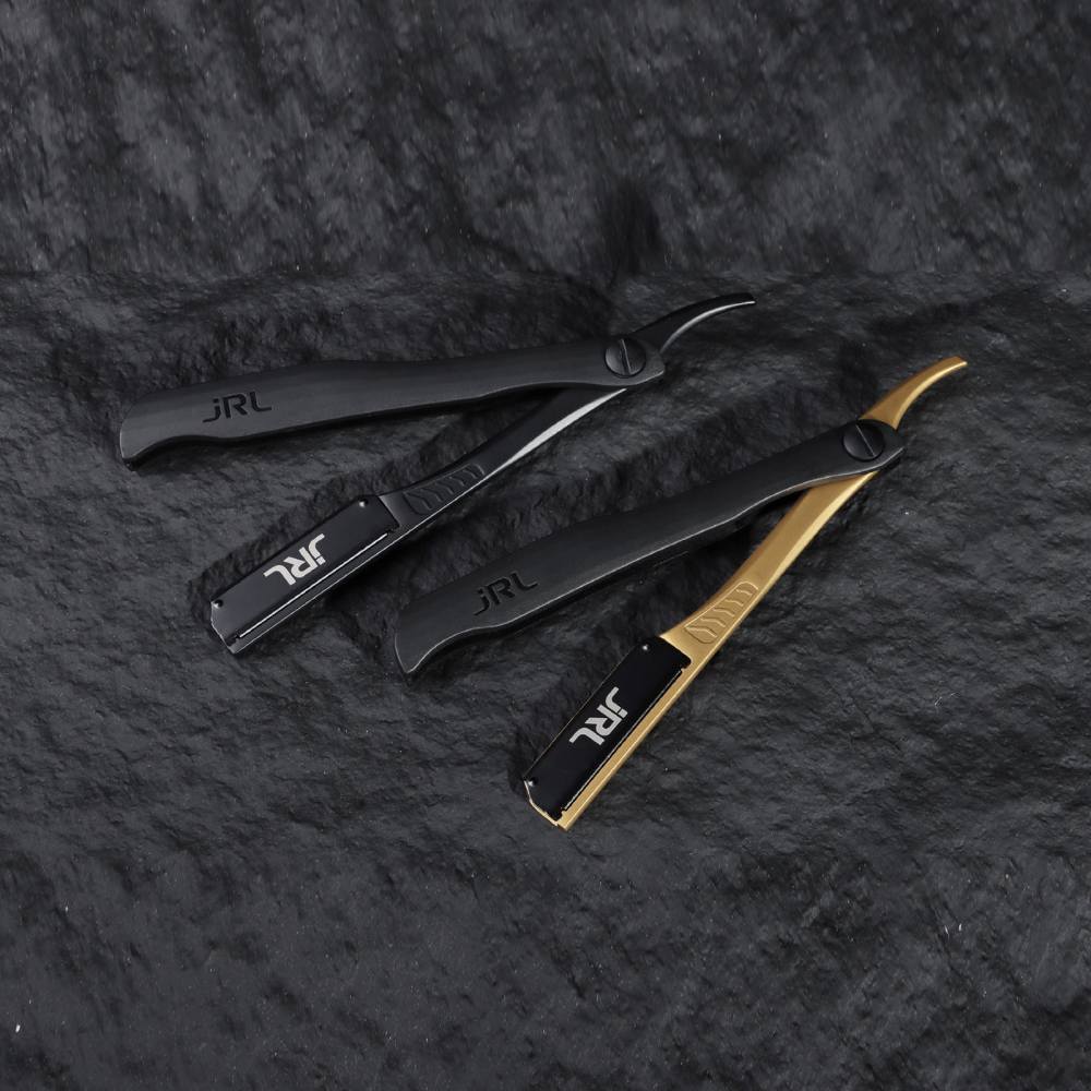 JRL Magnetic Straight Edge Razor Gold